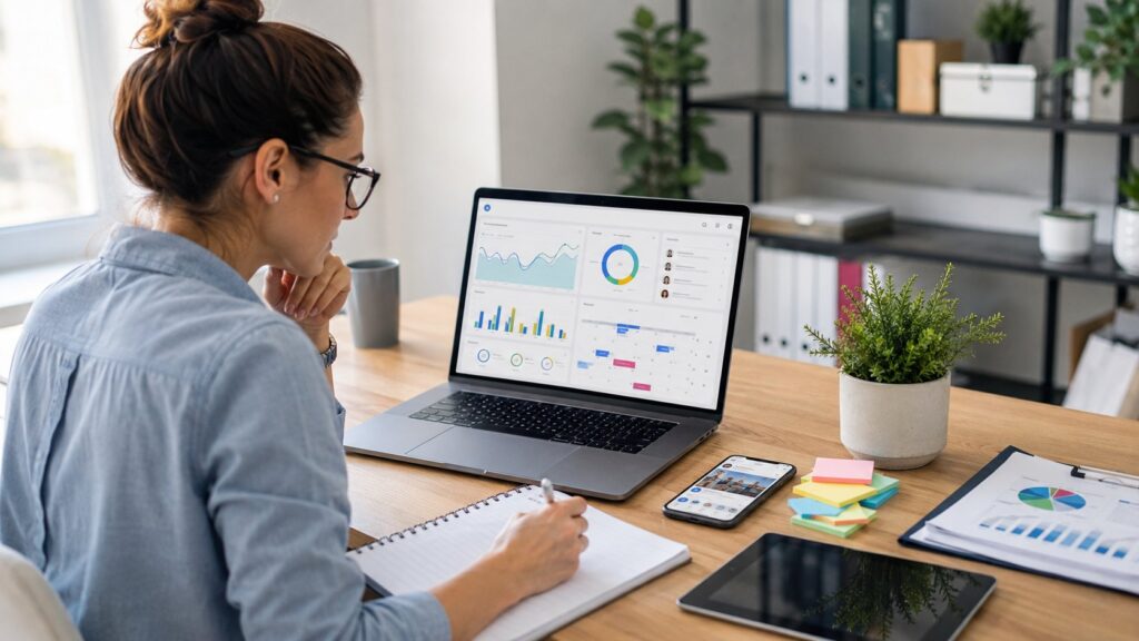 Scène réaliste liée à Community management : rôle, méthode et indicateurs