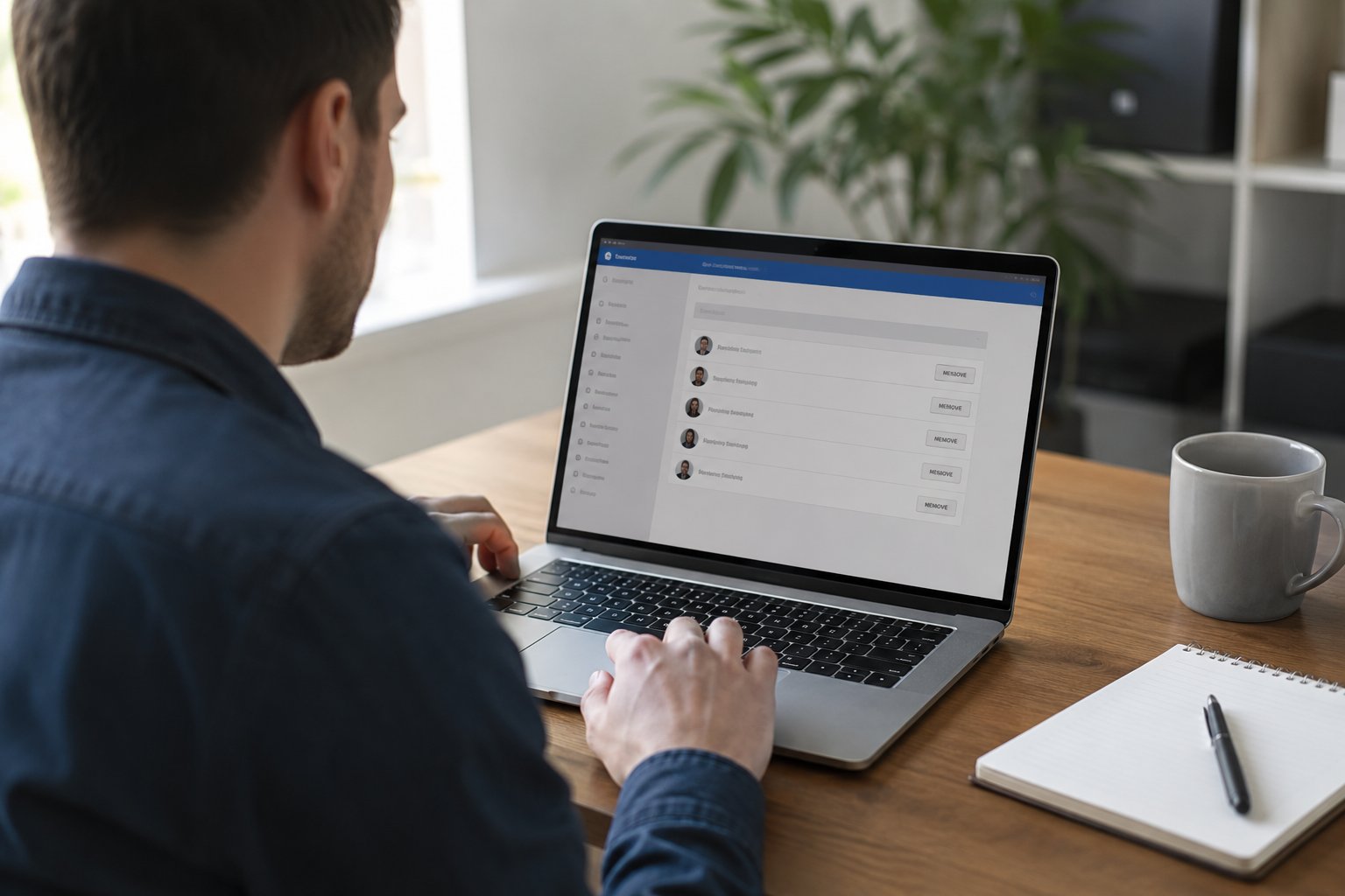 Scène réaliste liée à Débloquer quelqu’un sur Facebook : les étapes à jour