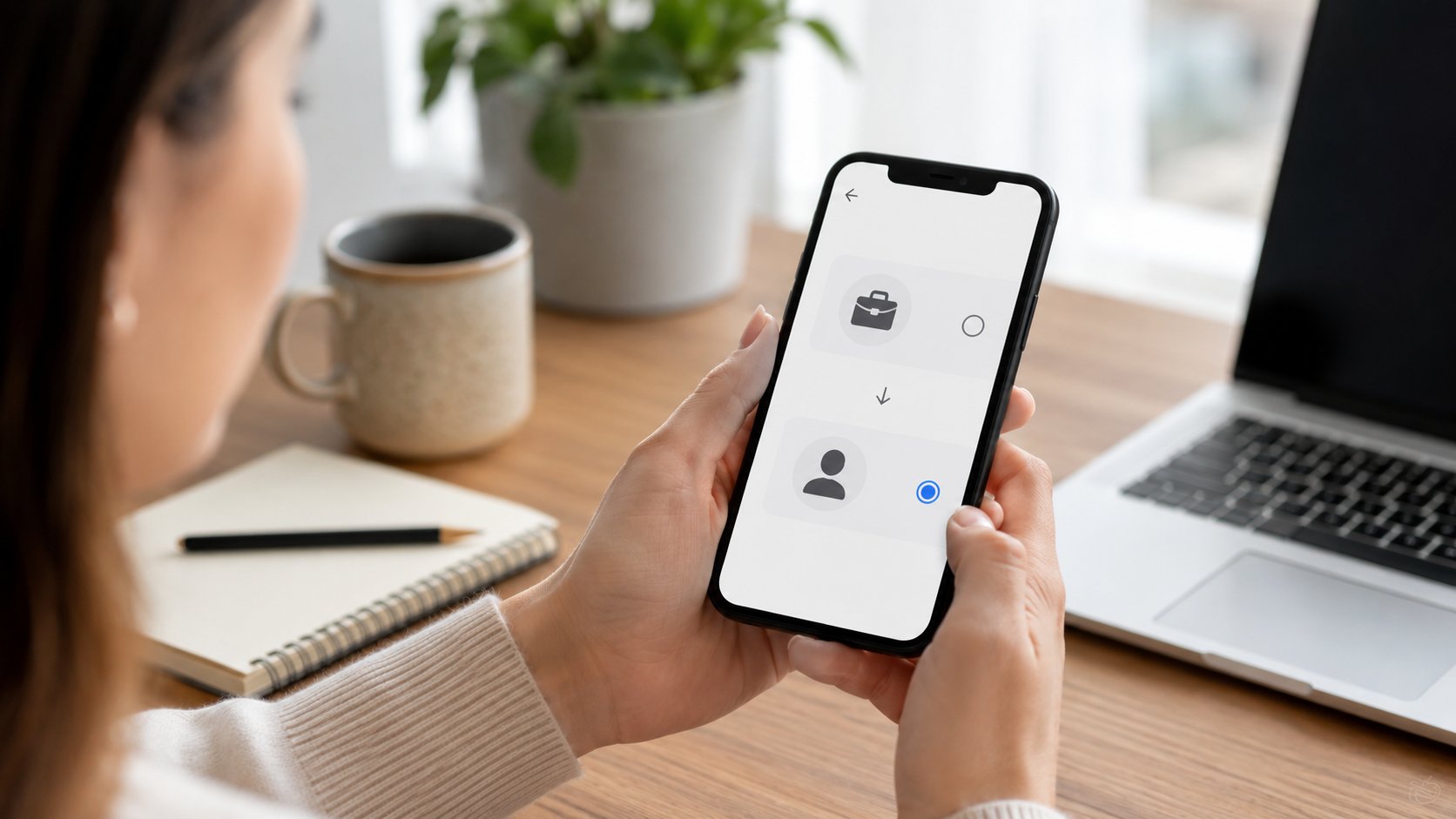 Scène réaliste liée à Instagram : repasser au profil personnel, étapes et effets