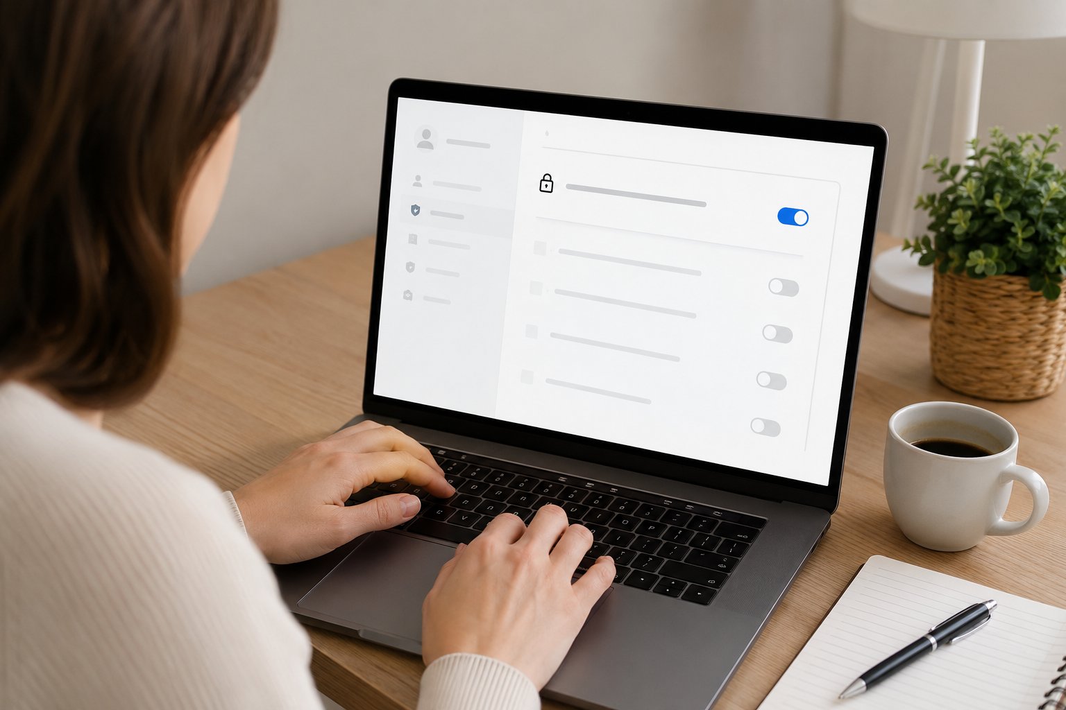 Scène réaliste liée à Mettre son compte Pinterest en privé : étapes et limites