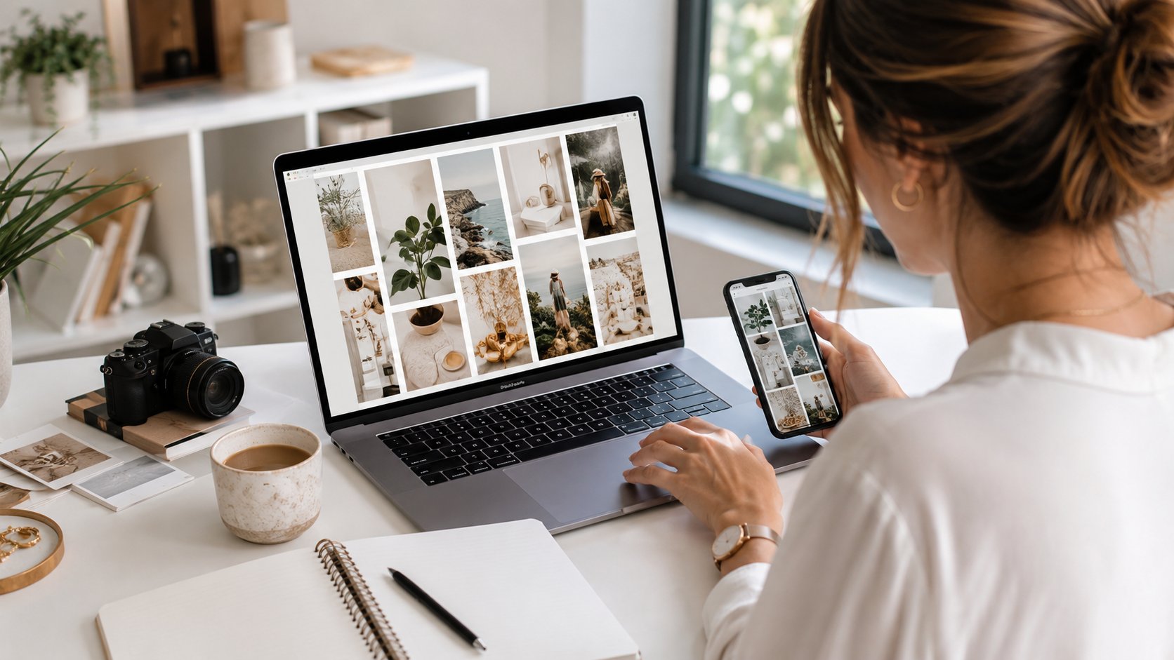 Scène réaliste liée à Réussir ses posts sur Pinterest : méthode pas à pas