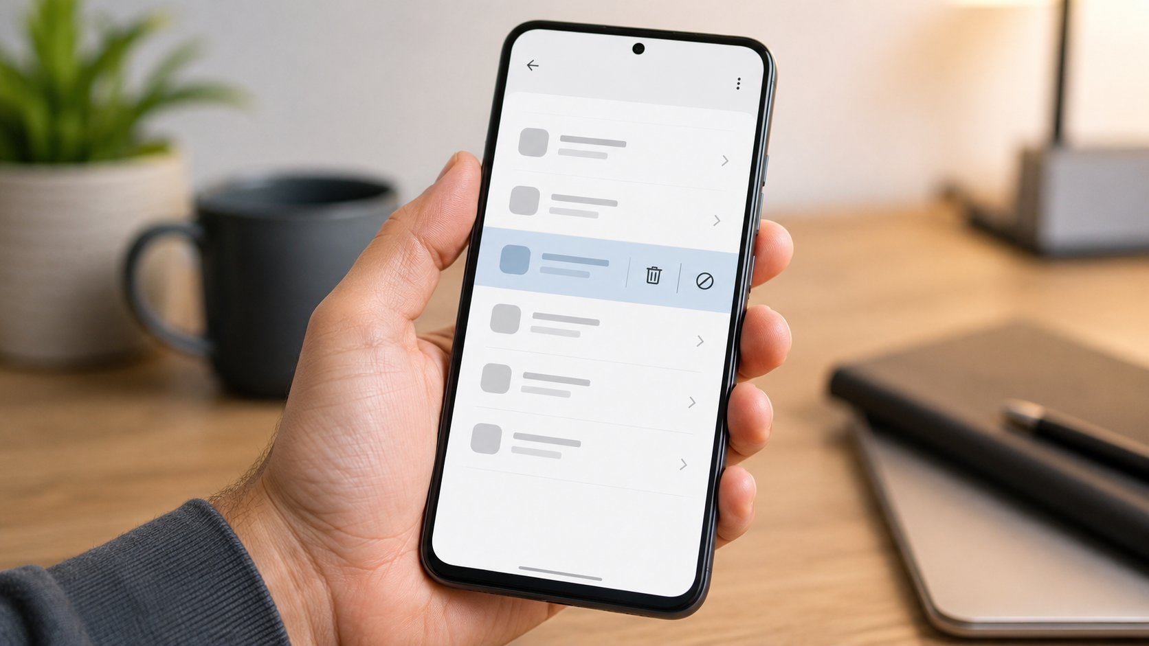 Scène réaliste liée à Supprimer Meta App Manager sur Android : méthode sûre